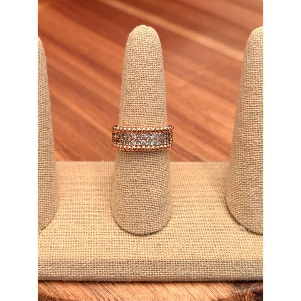 Park Lane | Sparkler Ring | Rose Gold | Size 8